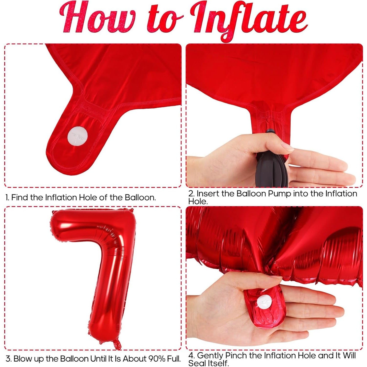 Balon din Folie Metalizata Flippy, Figurina Cifra, Tema Aniversare 80 cm, Ambalaj Individual, Pai inclus, Umflare cu