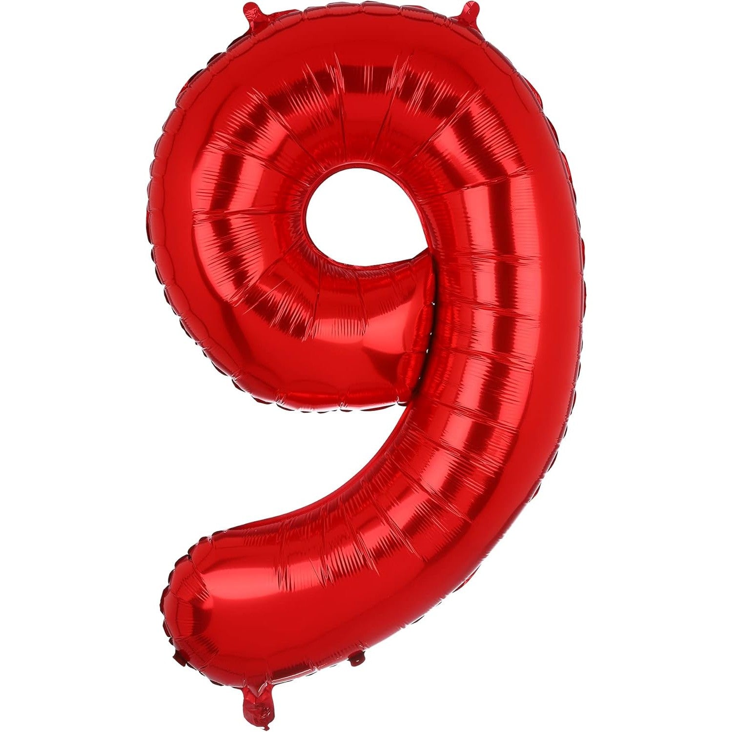 Balon din Folie Metalizata Flippy, Figurina Cifra, Tema Aniversare 80 cm, Ambalaj Individual, Pai inclus, Umflare cu
