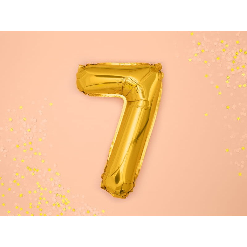 Balon din Folie Metalizata Flippy, Figurina Cifra, Tema Aniversare 80 cm, Ambalaj Individual, Pai inclus, Umflare cu