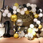Balon din Folie Metalizata, Flippy, Figurina Cifra, Tema Aniversare 80 cm, Ambalaj Individual, Pai inclus, Umflare cu