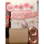Balon din Folie Metalizata Flippy, Figurina Cifra, Tema Aniversare 80 cm, Ambalaj Individual, Pai inclus, Umflare cu