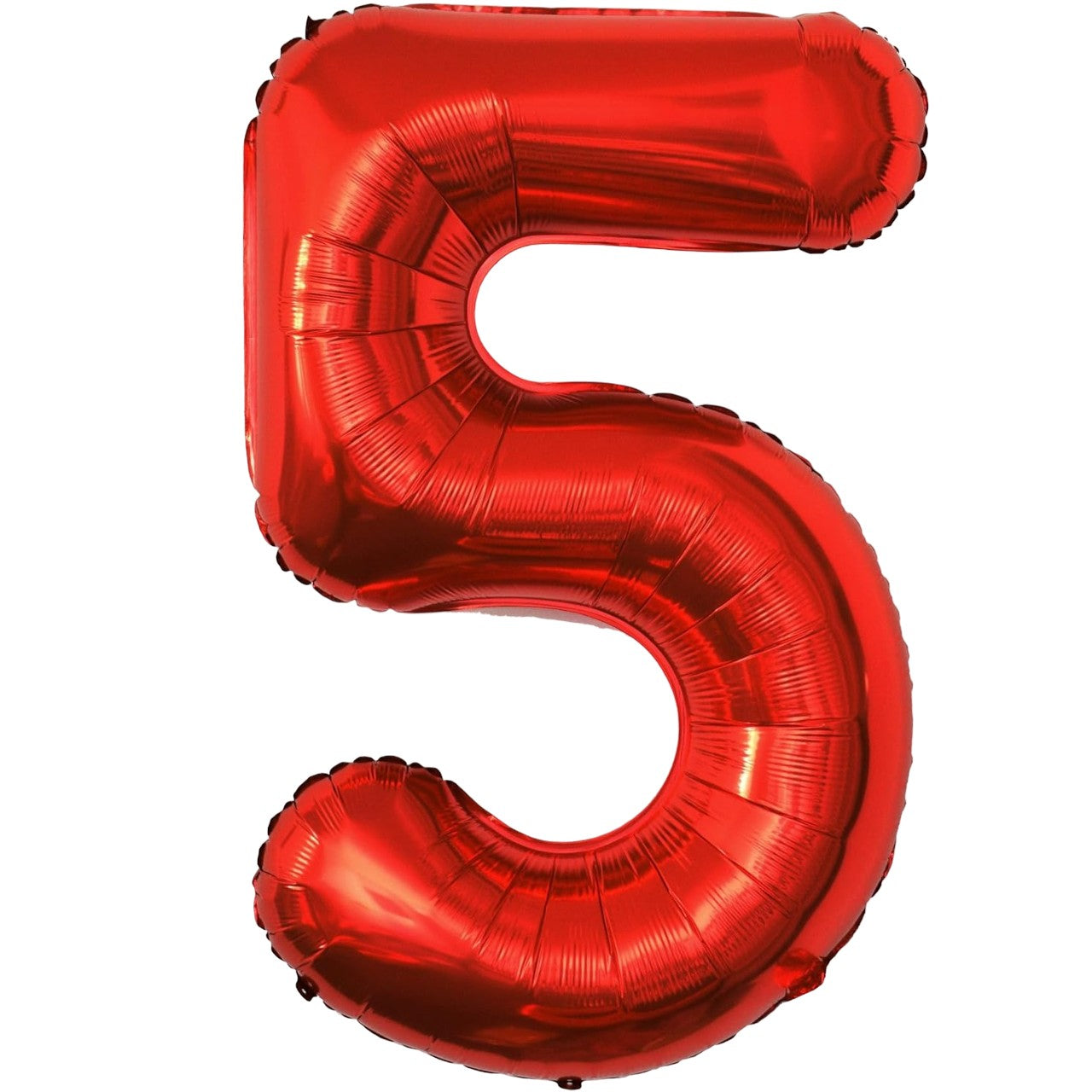 Balon din Folie Metalizata Flippy, Figurina Cifra, Tema Aniversare 80 cm, Ambalaj Individual, Pai inclus, Umflare cu