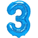 Balon din Folie Metalizata, Flippy, Figurina Cifra, Tema Aniversare 80 cm, Ambalaj Individual, Pai inclus, Umflare cu