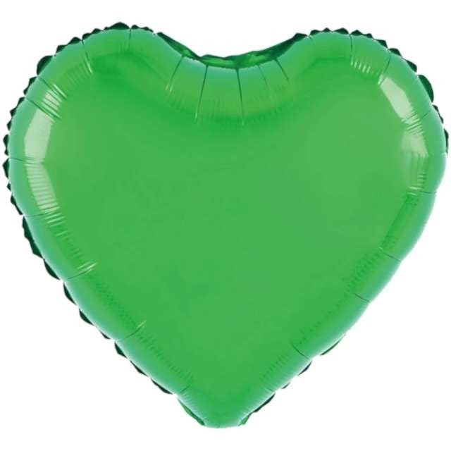Balon din Folie Metalizata, Flippy, Figurina Inimioara, Model Simplu, Tematica Iubire, 40 cm, Ambalaj Individual, Pai