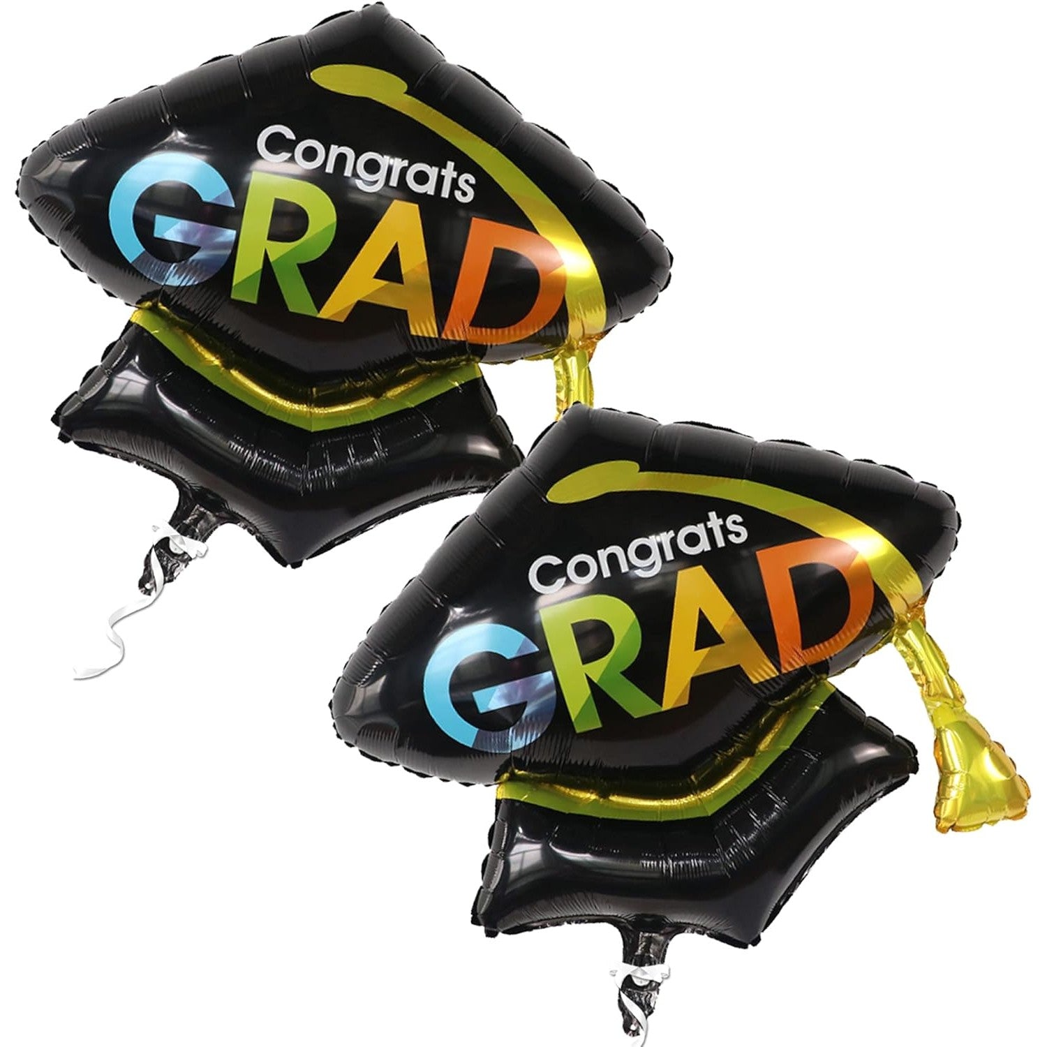 Balon din Folie Metalizata, Flippy, Figurina, Model Toca Congrats Grad, Tematica Absolvire, 66x66 cm, Ambalaj