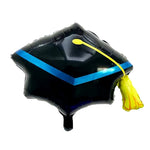 Balon din Folie Metalizata, Flippy, Figurina, Model Toca Congrats Grad, Tematica Absolvire, 56x70 cm, Ambalaj