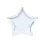 Balon din Folie Metalizata, Flippy, Figurina Stea, Model Simplu, Tematica Aniversare, 40 cm, Ambalaj Individual, Pai