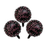 Balon din Folie Metalizata, Flippy, Figurine, Model 2, Happy Birthday, Tematica Aniversare, 45 cm, Ambalaj Individual,