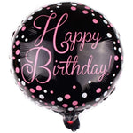 Balon din Folie Metalizata, Flippy, Figurine, Model 2, Happy Birthday, Tematica Aniversare, 45 cm, Ambalaj Individual,