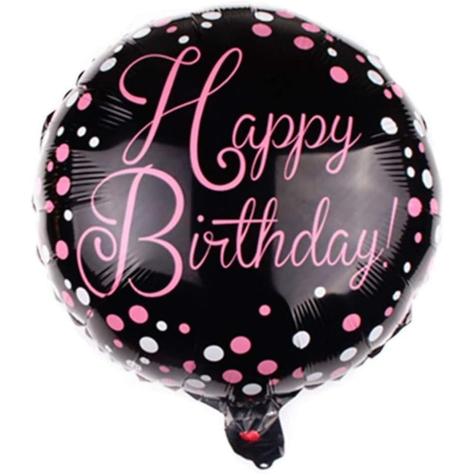 Balon din Folie Metalizata, Flippy, Figurine, Model 2, Happy Birthday, Tematica Aniversare, 45 cm, Ambalaj Individual,