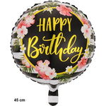 Balon din Folie Metalizata, Flippy, Figurine, Model 4, Happy Birthday, Tematica Aniversare, 45 cm, Ambalaj Individual,