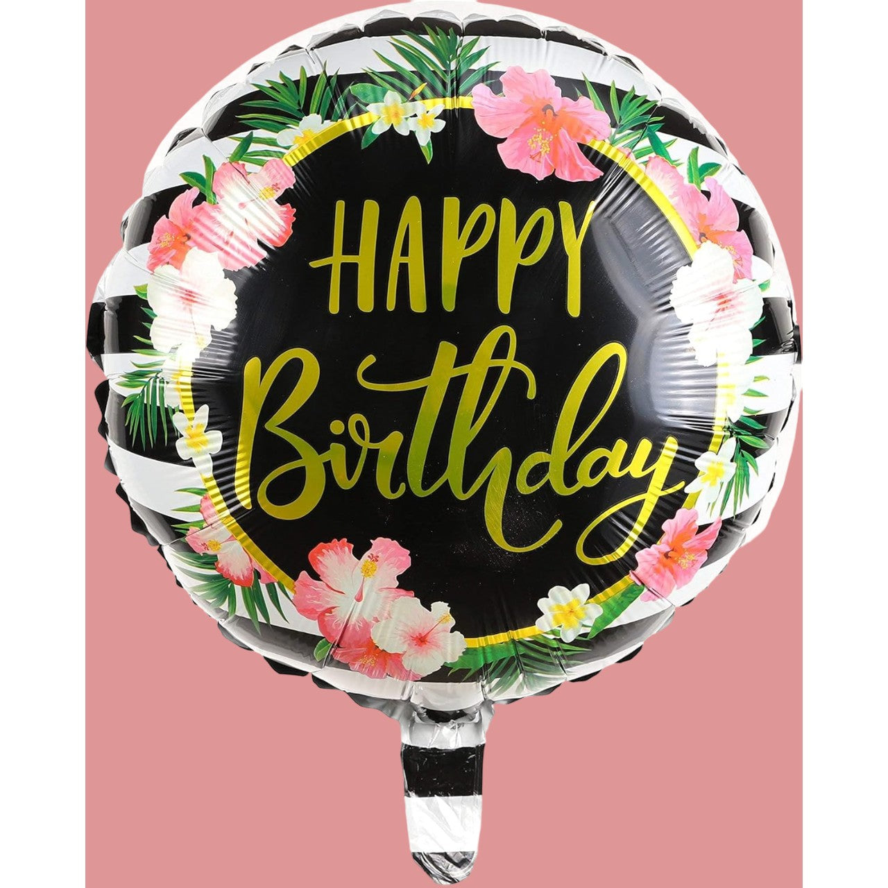 Balon din Folie Metalizata, Flippy, Figurine, Model 4, Happy Birthday, Tematica Aniversare, 45 cm, Ambalaj Individual,