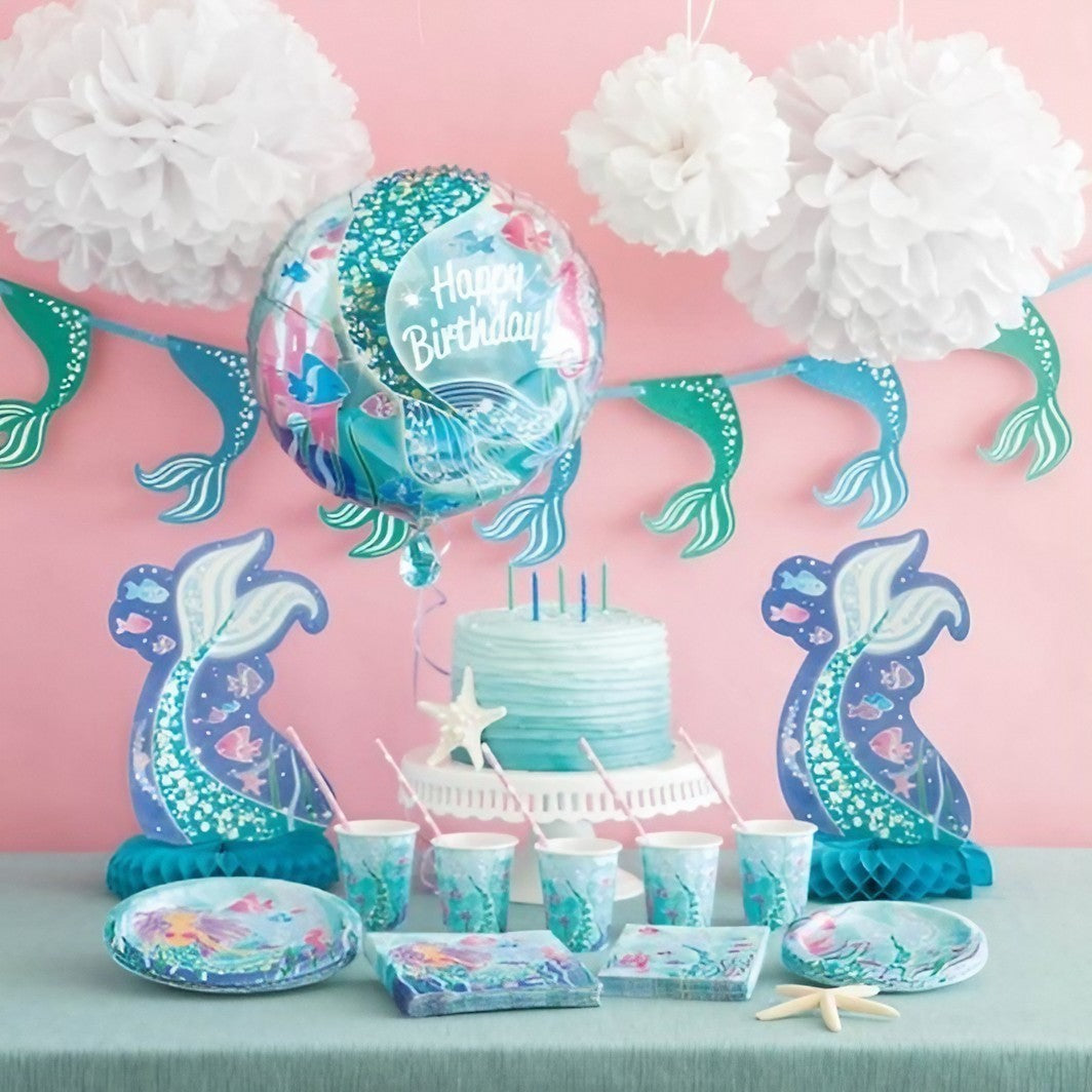 Balon din Folie Metalizata, Flippy, Mini Figurina Rotunda, Model Caluti de Mare, Happy Birthday, Tematica Aniversare,