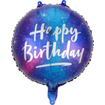 Balon din Folie Metalizata, Flippy, Mini Figurina Rotunda, Model Cer Instelat, Happy Birthday, Tematica Aniversare, 45