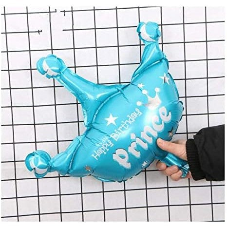 Balon din Folie Metalizata, Flippy, Mini Figurine, Model Coroana de Print, Tematica Aniversare, 42x38 cm, Ambalaj