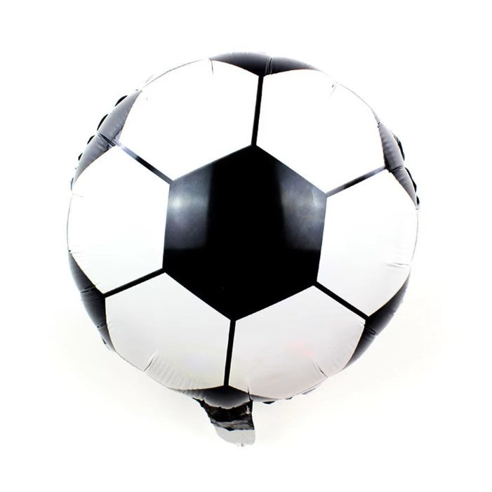 Balon din Folie Metalizata, Flippy, Mini Figurine, Model Minge de Fotbal, Tematica Aniversare, 30x24 cm, Ambalaj