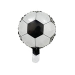 Balon din Folie Metalizata, Flippy, Mini Figurine, Model Minge de Fotbal, Tematica Aniversare, 30x24 cm, Ambalaj