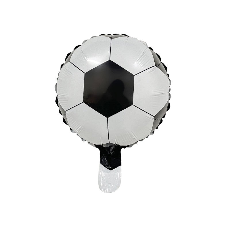 Balon din Folie Metalizata, Flippy, Mini Figurine, Model Minge de Fotbal, Tematica Aniversare, 30x24 cm, Ambalaj