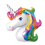 Balon din Folie Metalizata, Flippy, Mini Figurine, Model Unicorn, Tematica Aniversare, 108x88 cm, Ambalaj Individual,