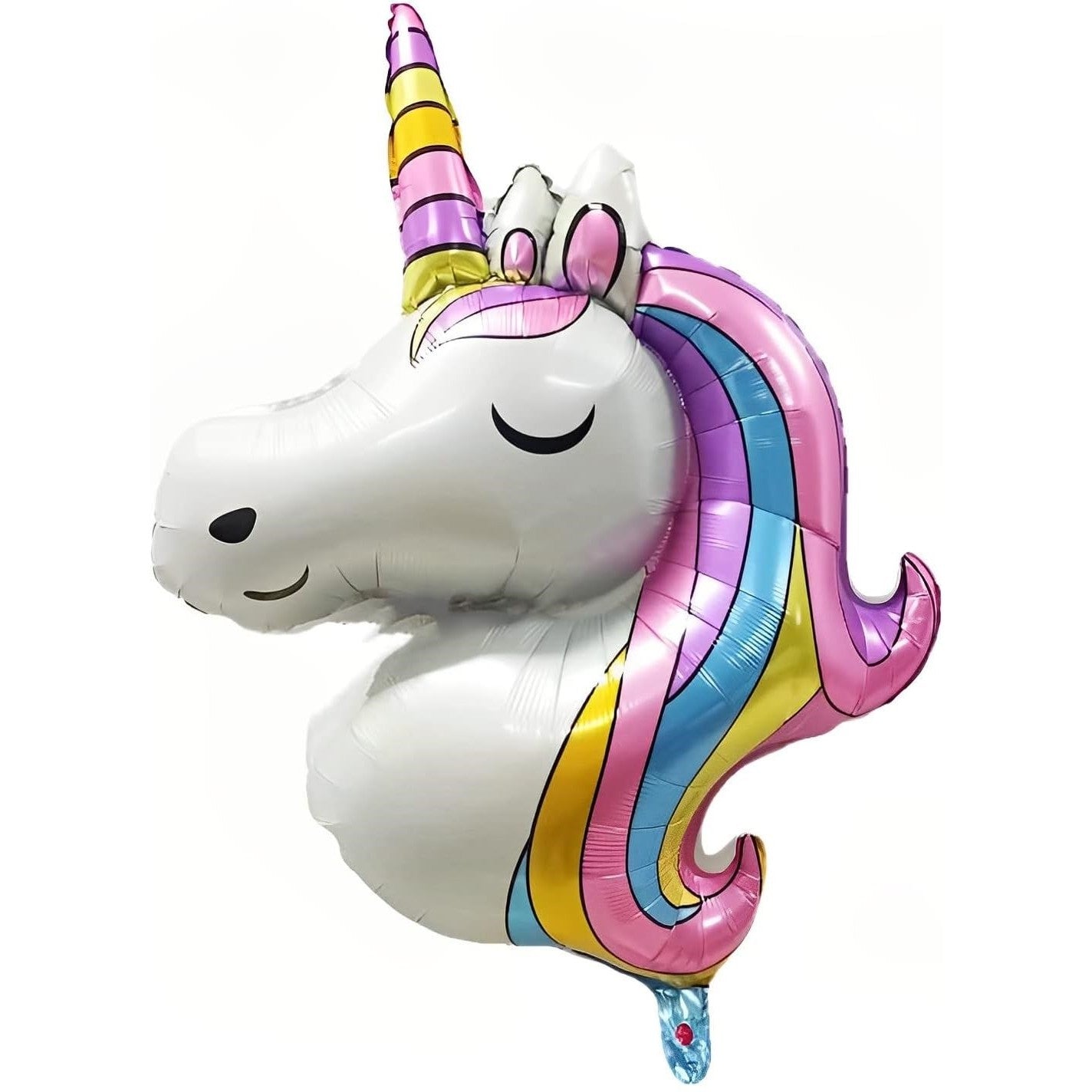 Balon din Folie Metalizata, Flippy, Mini Figurine, Model Unicorn, Tematica Aniversare, 115x76 cm, Ambalaj Individual,