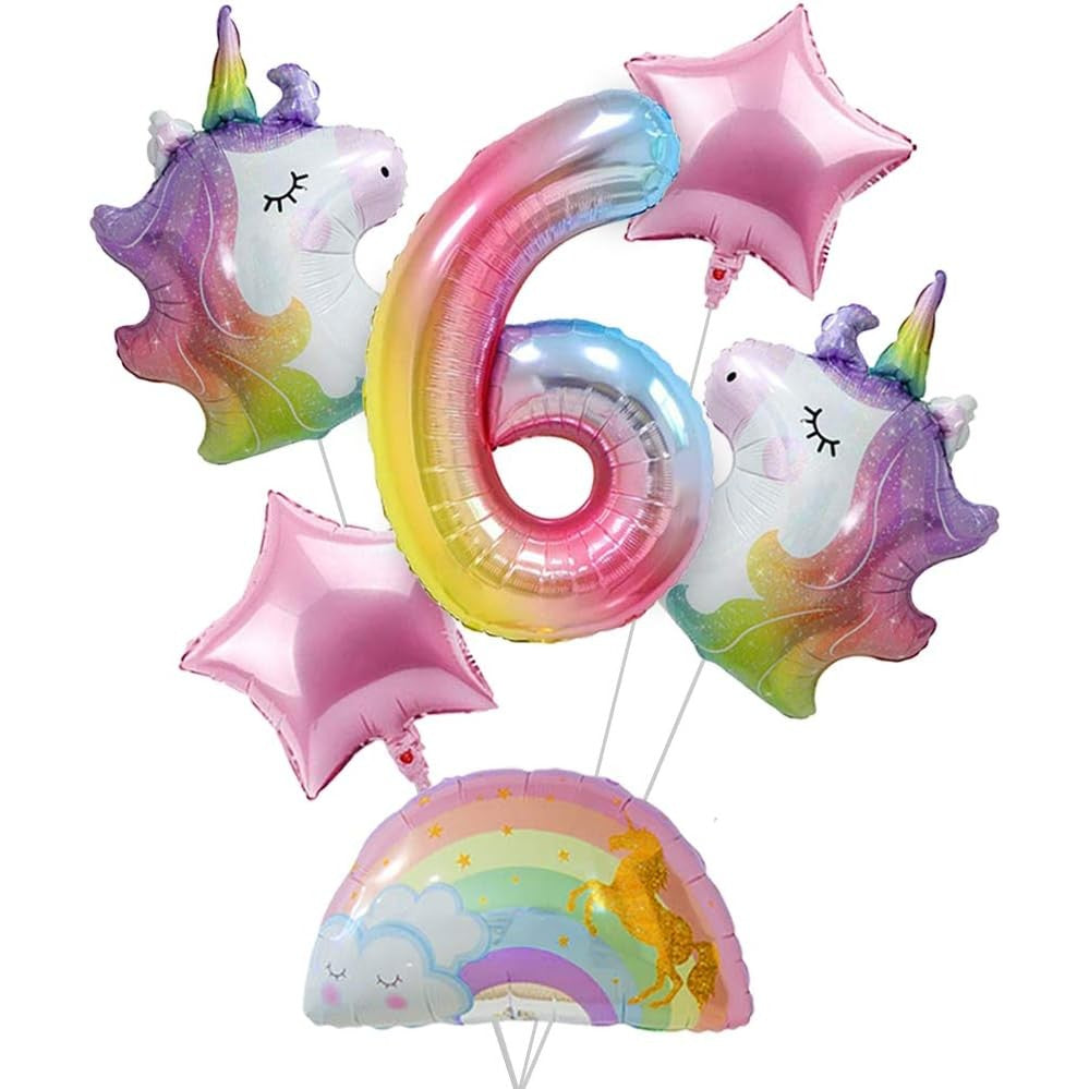 Balon din Folie Metalizata Gradient Flippy, Figurina Cifra, Tema Aniversare 100 cm, Ambalaj Individual, Pai inclus,