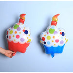 Balon din Folie Metalizata, Flippy, Figurine Dulciuri, Model 1, Tematica Prajitura Aniversara, 68x44 cm, Ambalaj