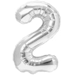 Balon din Folie Metalizata, Flippy, Figurina Cifra, Tema Aniversare 80 cm, Ambalaj Individual, Pai inclus, Umflare cu