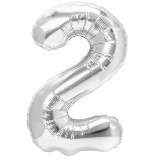 Balon din Folie Metalizata, Flippy, Figurina Cifra, Tema Aniversare 80 cm, Ambalaj Individual, Pai inclus, Umflare cu