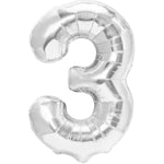 Balon din Folie Metalizata, Flippy, Figurina Cifra, Tema Aniversare 80 cm, Ambalaj Individual, Pai inclus, Umflare cu