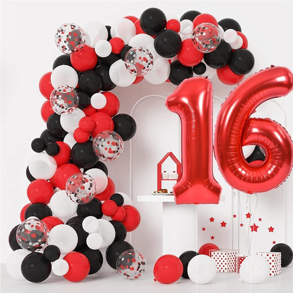 Balon din Folie Metalizata Flippy, Figurina Cifra, Tema Aniversare 40 cm, Ambalaj Individual, Pai inclus, Umflare cu