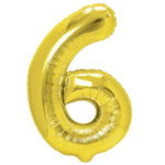Balon din Folie Metalizata Flippy, Figurina Cifra, Tema Aniversare 40 cm, Ambalaj Individual, Pai inclus, Umflare cu