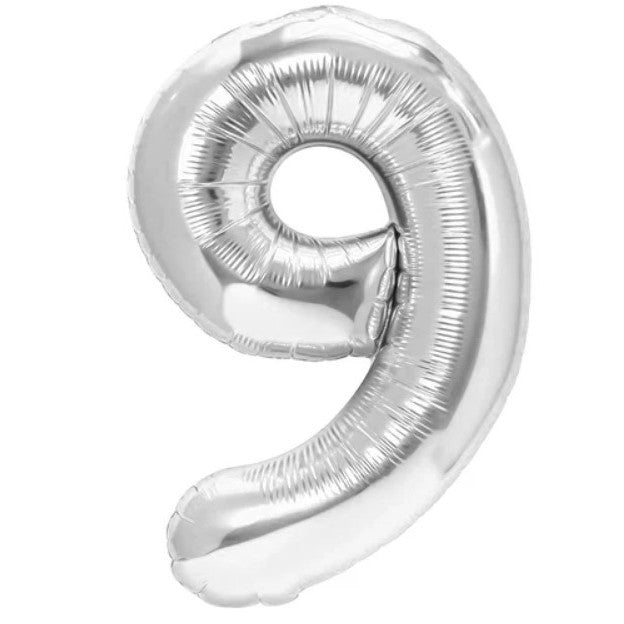 Balon din Folie Metalizata, Flippy, Figurina Cifra, Tema Aniversare 80 cm, Ambalaj Individual, Pai inclus, Umflare cu