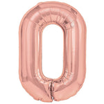 Balon din Folie Metalizata Flippy, Figurina Cifra, Tema Aniversare 40 cm, Ambalaj Individual, Pai inclus, Umflare cu