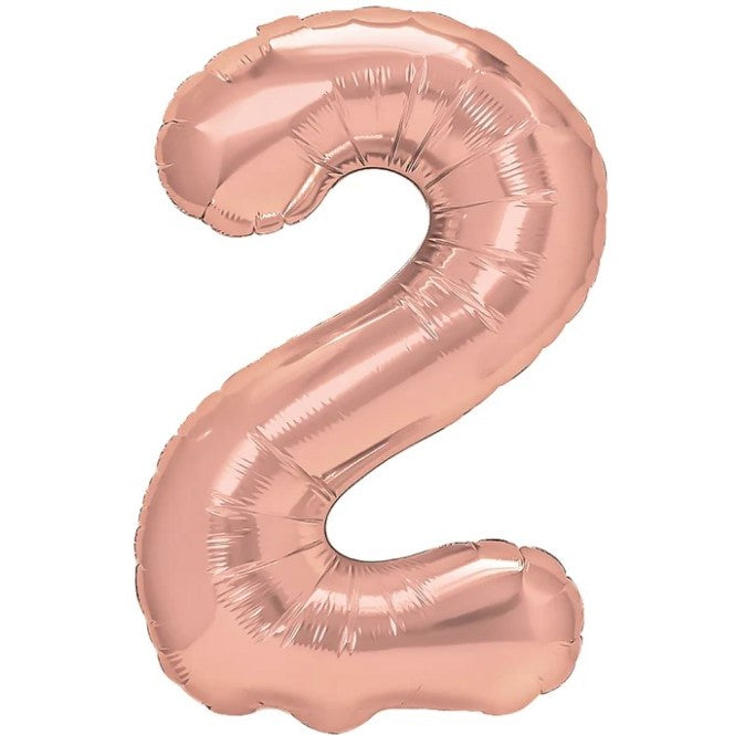Balon din Folie Metalizata Flippy, Figurina Cifra, Tema Aniversare 40 cm, Ambalaj Individual, Pai inclus, Umflare cu