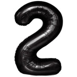 Balon din Folie Metalizata, Flippy, Figurina Cifra, Tema Aniversare 80 cm, Ambalaj Individual, Pai inclus, Umflare cu