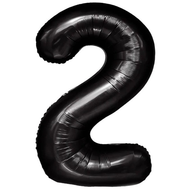Balon din Folie Metalizata, Flippy, Figurina Cifra, Tema Aniversare 80 cm, Ambalaj Individual, Pai inclus, Umflare cu