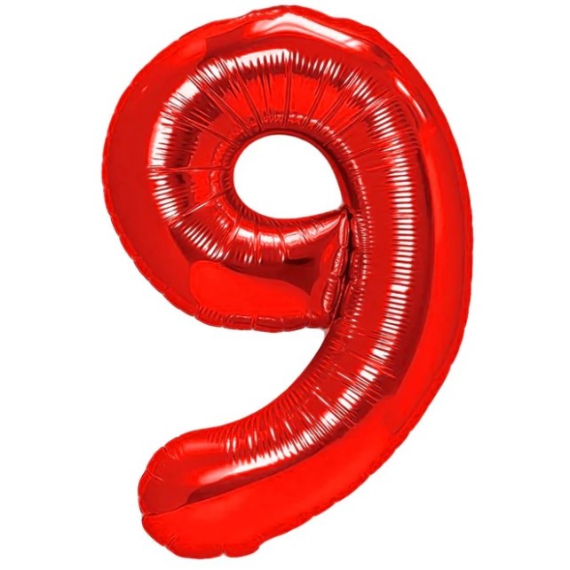 Balon din Folie Metalizata Flippy, Figurina Cifra, Tema Aniversare 80 cm, Ambalaj Individual, Pai inclus, Umflare cu