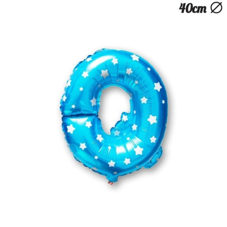 Balon Folie Metalizata Litera Q, Flippy, 40 cm, Cu Imprimeu Stelute, Umflati cu Heliu sau Aer, Ambalaj Individual, Pai