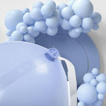 Banda Transparenta pentru Prinderea Baloanelor, Flippy, din PVC, 5 m, Gauri Duble, Transparent
