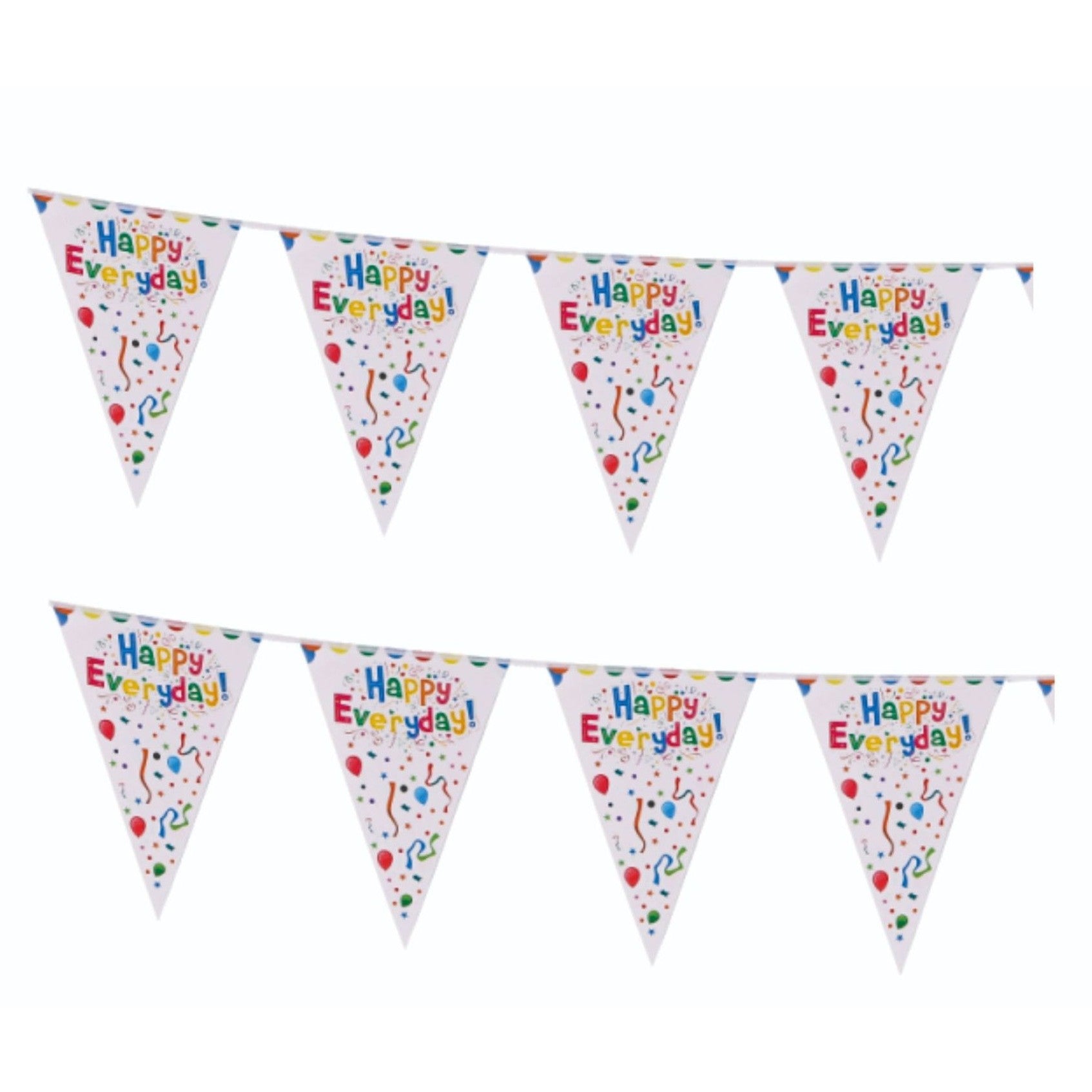 Banner Happy Birthday, Flippy, Stegulete, 33 x 24 cm, Model Happy Everyday, Multicolor