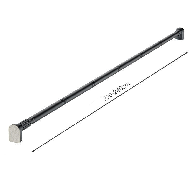 Bara Telescopica Multifunctionala, Flippy, din Otel Inoxidabil si ABS, Utilizare Universala, Extensie 220 - 240 cm,
