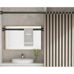 Bara Telescopica Multifunctionala, Flippy, din Otel Inoxidabil, Utilizare Universala, Retractabila 107 - 195 cm, Fara