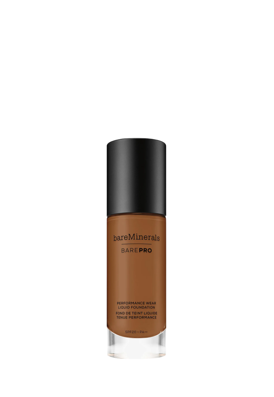 BareMinerals, BarePro, Finisaj mat, Fond de ten lichid, 27, Espresso, SPF 20, 30 ml