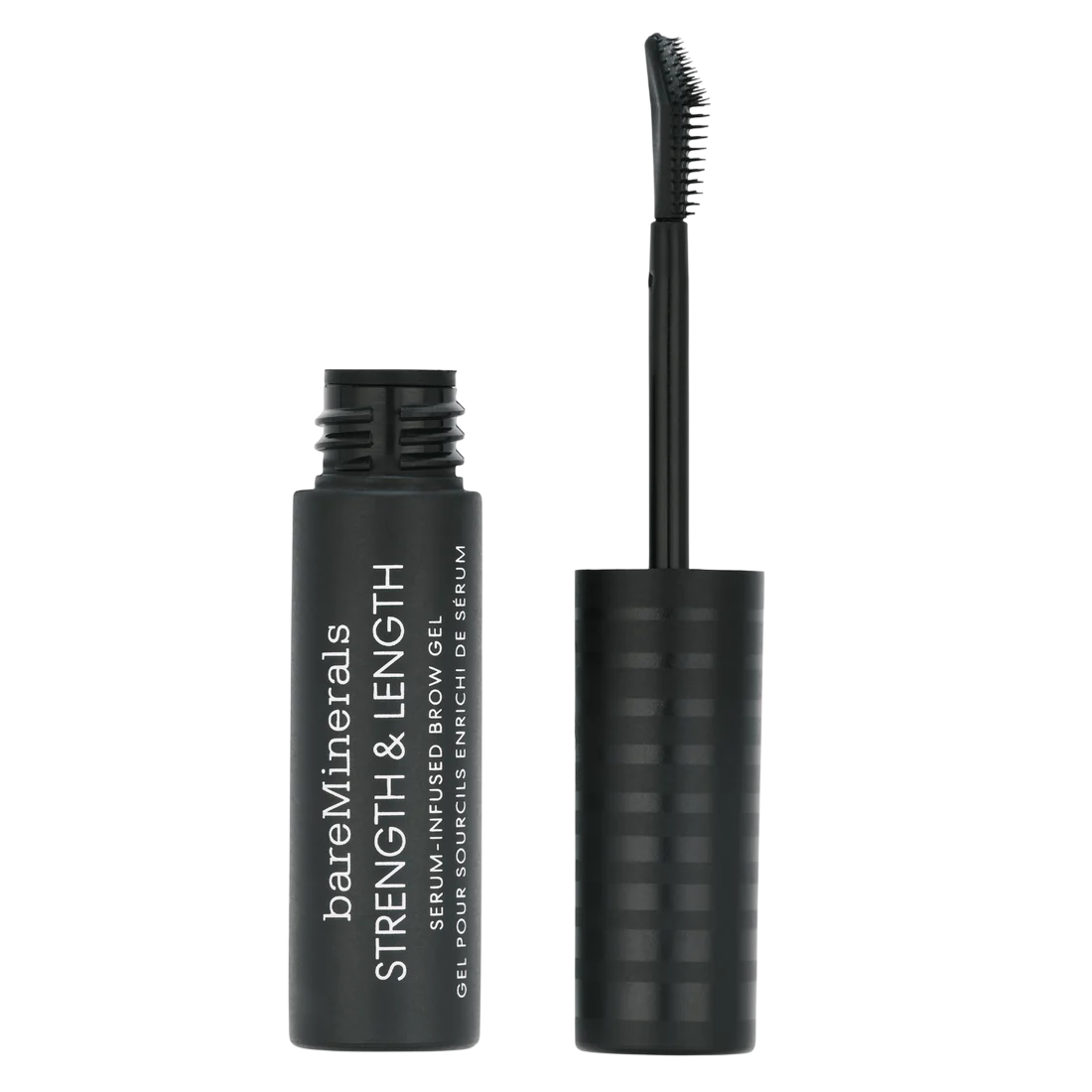 BareMinerals, Strength & Length, Gel pentru sprâncene, Clar, 5 ml