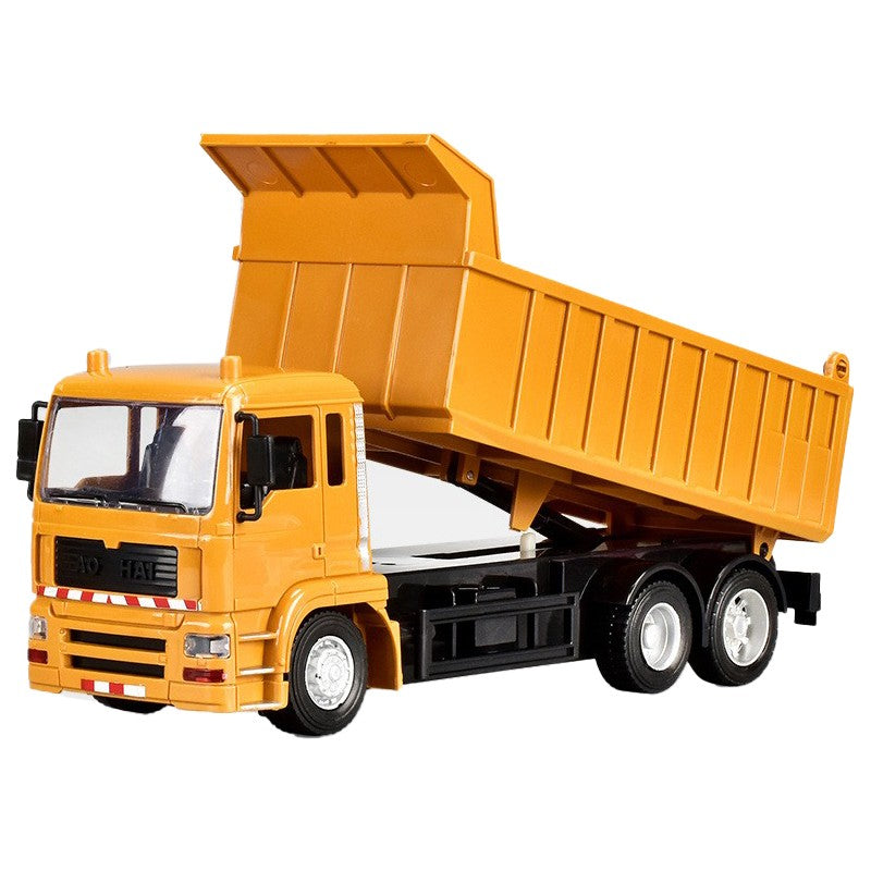 Camion Basculanta Jucarie pentru Copii, Flippy, Jucarie Camion Basculanta cu Telecomanda, Jucarie de Constructie,