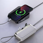 Baterie Externa, Flippy, Power Bank, Capsule, 10000 mAh, Design Compact, Incarcare Rapida, Compatibilitate Universala,