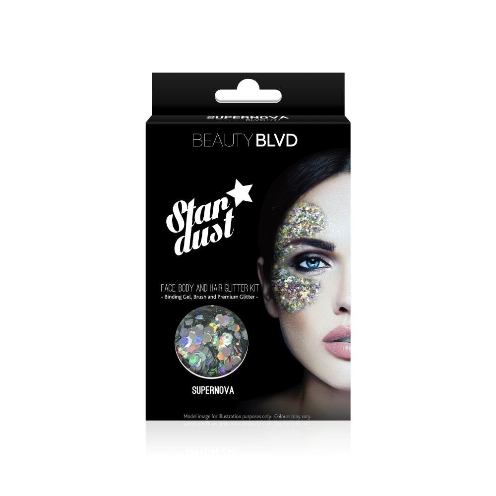 Beauty Blvd, Stardust Supernova, Fard de ochi sclipitor liber, 75 g