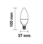 Bec LED 4W E14 220V lumanare alb V-TAC