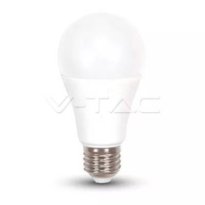 Bec LED A60 E27 9W 2700K lumina alb cald cu senzor de lumina
