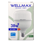 Bec LED cu chip SAMSUNG E27 T100 T-BULB 38W 4050lm 6500K Wellmax VE20706